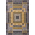 thumbnail image 1 of United Weavers 702 25071 28C 2 ft. 7 in. x 7 ft. 4 in. Contours Ambience Runner Rug, Silver, 1 of 1