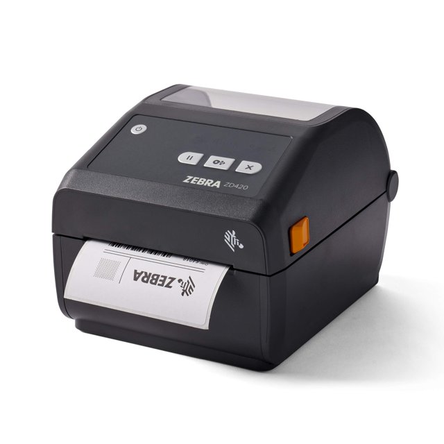 Impresora térmica directa de escritorio Zebra ZD420d, 203 ppp, ancho de impresión, 4 pulgadas, USB, ZD42042-D01000EZ (renovada)