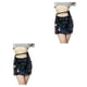 thumbnail image 4 of Sonducket Minifalda para mujer, banda elástica corta Sexy exquisita, decorativa, brillante, para actuación de niñas, vestido, ropa oscura Verde oscuro 2Conjunto, 4 of 6