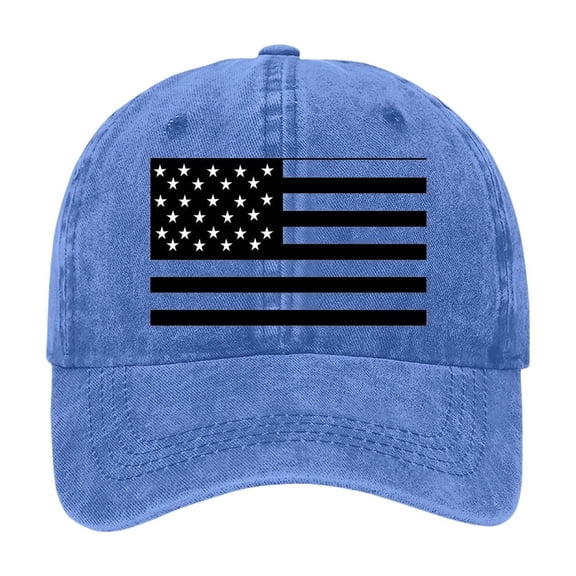 CFMIURAN Unisex Sun Hats Embroidered Baseball Cap, Patriot Cap 1776-2026 Bicentennial Gift for Men & Women Light Blue Bucket Hats, One Size