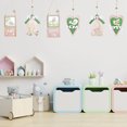 thumbnail image 4 of 6Pcs Easter Decoration Wooden Chick Pendant Heart Charm Letter Sign Spring Home Ornament, 4 of 8