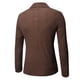 thumbnail image 3 of Chaqueta de traje casual de color sólido con personalidad de moda de otoño e invierno para hombre Pompotops  oipoqjl40269, 3 of 3