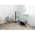 thumbnail image 3 of TRIXIE Badalona Plush & Sisal 3-Level 43" Cat Tree with Scratching Posts & Condo, Gray, 3 of 7