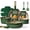 Green, variant on Blue & Gold 15-Piece Ceramic Non-Stick Cookware Set, PFAS-Free & Food Safe, Detachable Heat-resistant Handles, Smooth Non-stick Surface, Easy Clean & Dishwasher Safe, Universal Compatibility Fits Ind