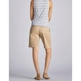 thumbnail image 2 of Lee Women's Relaxed Fit Avey Knit Waist Cargo Bermuda Short Café 16, 2 of 4
