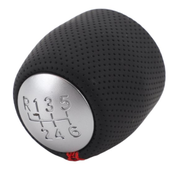 Car Gear Knob, 6 Speed Shifter Knob 55344557 Ergonomic Grip Reliable Structure for BRERA SPIDER