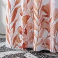 thumbnail image 3 of REGALWOVEN Floral Print Shower Curtain Sets, Waterproof Bath Curtain with 12 Plastic Hooks, Good Drape, Bohemian Pastoral Style Brown 71"W x 71"L, 3 of 5