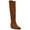 Dark Natural, variant on Womens Orece Suede Tall Knee-High Boots