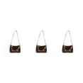 thumbnail image 4 of Transemion Durable Small Handbag Fashionable And Versatile Wide Application Made With PU Handbags For Women brown 3Set, 4 of 6