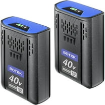 Replacement for Kobalt 40V Battery 6000mAh KPM1040A-03, KM-1640-06, KM 4040-06, Cordless Power Tool Batteries 2 Packs