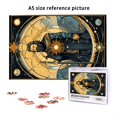thumbnail image 6 of 1000 PCS Classic Tarot Card Personage 1000 Piece Funny Jigsaw Puzzles,Wonderful Imagination,Ideal For Relaxation And Family Fun,Exquisite Tarot Wooden Puzzle As Home Wall Decoration, 6 of 6