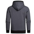 thumbnail image 3 of Leesech Winter Fashion Men hoodies Long Zipper Sweater Sleeve Thin Velvet Sweater Coat, 3 of 3