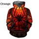 thumbnail image 3 of Nueva llegada Sudadera con capucha con estampado 3D de araña para hombre, sudaderas casuales con personalidad, sudaderas con capucha de estilo hip hop para hombre, 3 of 5