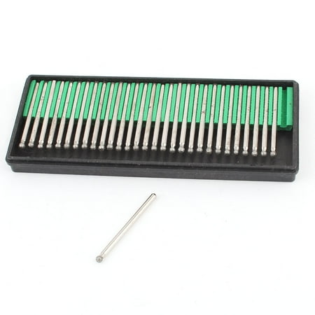 

Unique Bargains30 Pcs 3mm Shank 3mm Dia Ball Tip Diamond Mounted Point for Rotary Tool