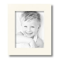 ArtToFrames 8x10 Inch White Picture Frame, This White Wood Poster Frame is Great for Your Art or Photos, Comes with Regular Glass (4114)