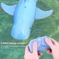 thumbnail image 2 of Control Remoto Juguete De Ballena Control Remoto Eléctrico Juguete De Agua Delfín De Alta Simulación Para Piscina Baño Barco Juguetes Para Niños Y Niñas,2.4G Serendint VI012663-01, 2 of 6