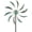 Green-a, variant on ANHXN Wind Spinner, Metal Outdoor Wind Sculptures & Spinners, Small Garden Pinwheels for Yard and Garden Decor