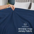 thumbnail image 2 of Blanket Utopia Bedding Jersey Knit Queen 229 x 229 cm azul marino, 2 of 9