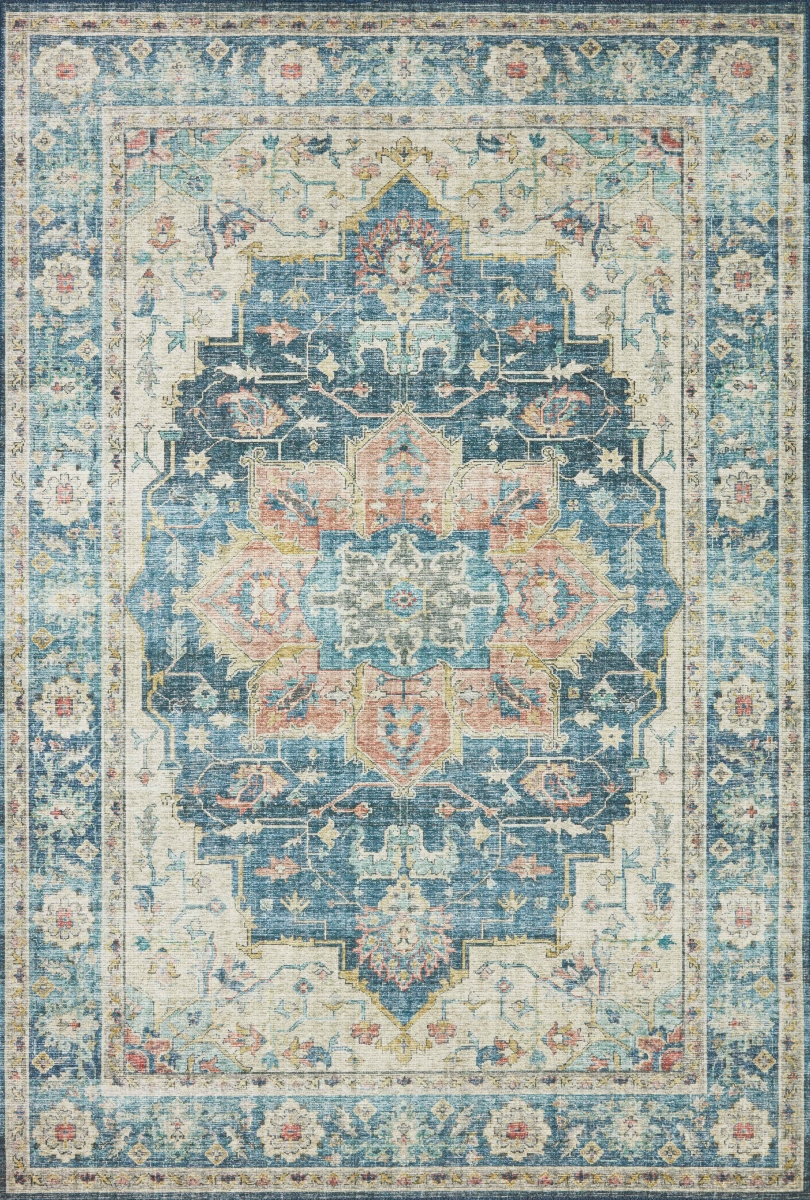 Loloi Rugs SKYESKY12OCML26C0 2 ft.6 in. x 12 ft. Skye Power Loomed