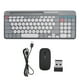 thumbnail image 2 of Juego De Teclado Y Ratón, Teclado Inalámbrico De 100 Teclas, Juego De Teclado, Ratón, Conecta 3 Dispositivos Para Teléfono, 2 of 7
