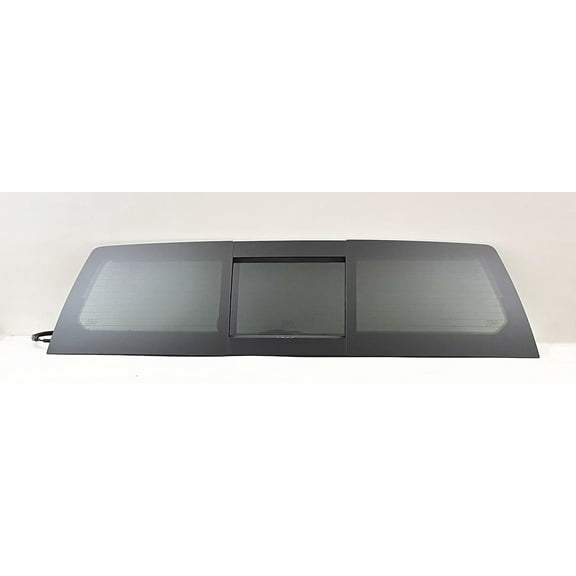 Heated Privacy Back Window Glass Power Back Slider Compatible with Ram Pickup 1500 2019-2024 Models (Not For 1500Classic)