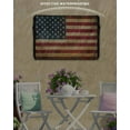 thumbnail image 3 of American Flag Vintage Outdoor TV Cover 48-50 Inch Weatherproof, Blue Star Red Striped Waterproof Outdoor TV Covers, 3 of 7