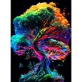 thumbnail image 1 of Cuadro de diamantes del árbol de la vida de 30 x 40 cm (estilo 17), 1 of 5