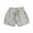 Green, variant on Kids' Elastic Waist Striped Shorts Drawstring Casual Shorts with Button Detail