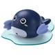 thumbnail image 2 of Juguetes de baño para bebés y pequeños Sunnimix Juego de agua de juguete Wind Azul juguetes de baño de ballena nadando, 2 of 8