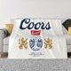 thumbnail image 1 of Manta de microfibra ultra suave Coors Banquet, manta de microfibra, manta cálida de lujo para todas las estaciones, para ropa de cama, sofá y viajes, 1 of 8