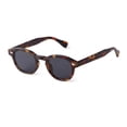 thumbnail image 1 of Typpkmm Vintage Fashion Shell Round Sunglasses Women Men 2024 Brand Design Retro Rivet Yellow Lens Square Sun Glasses Female Uv400 Blue, 1 of 7