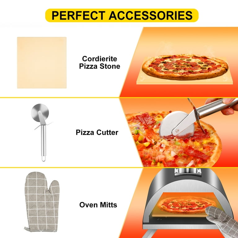 Horno De Pizza A Gas Acero Inox. 300ºc Tamaño De Pizza 12 Portátil Maker  Pro 12 Vevor con Ofertas en Carrefour