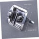 thumbnail image 2 of Locking Latch Tool Case T Handle Lock Silver Silver, 2 of 5