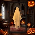 thumbnail image 1 of AKEGAMN Décoration d'Halloween Accessoire Selfie avec Effet Flottant Cabine Photo design 3D Semble Flottant sur Chaîne Suspendue et Support-Nettoyant pour Réutilisation Parfait pour Maison, 1 of 5