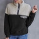 thumbnail image 5 of Sudadera con capucha de lana para mujer, cuello alto, cuello alto, cálido y esponjoso, sudaderas con Abanopi Negro/Medio, 5 of 7