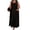 *Black, variant on Women's Plus Size Overall Maxi Dress , Sleeveless Loose Fit Long Dress For Women , Ladies' Casual Stretchy Summer Dress with Pockets,Orange,XL-6XL