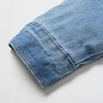 thumbnail image 5 of Fgnfyis Winter Jackets for Men Lined Denim Jacket Trucker Jean Jacket Winter Cowboy Coat Shearling Laminated Padded Coats for Men BU2 XXXL, 5 of 7
