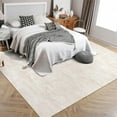 thumbnail image 2 of Shininglove Washable Modern Abstract Plain Texture Area Rugs, 9' x 12' Large, Non-Slip Accent Floor Mat, 2 of 6