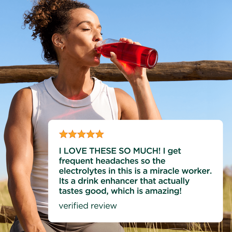 Stur Electrolytes Strawberry Lemonade Drink Mix, Liquid Water Enhancer, Sugar-Free, 1.62oz