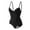 Black, variant on qolati Shapewear for Women Adjustable Spaghetti Straps Backless Tummy control Bodysuit Soft Seamless Body Shaper Sleeveless Compression Tanks Tops