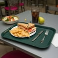 thumbnail image 5 of Carlisle CT141808 Café Standard Cafeteria / Fast Food Tray, 14" x 18", Forest Green, 5 of 5