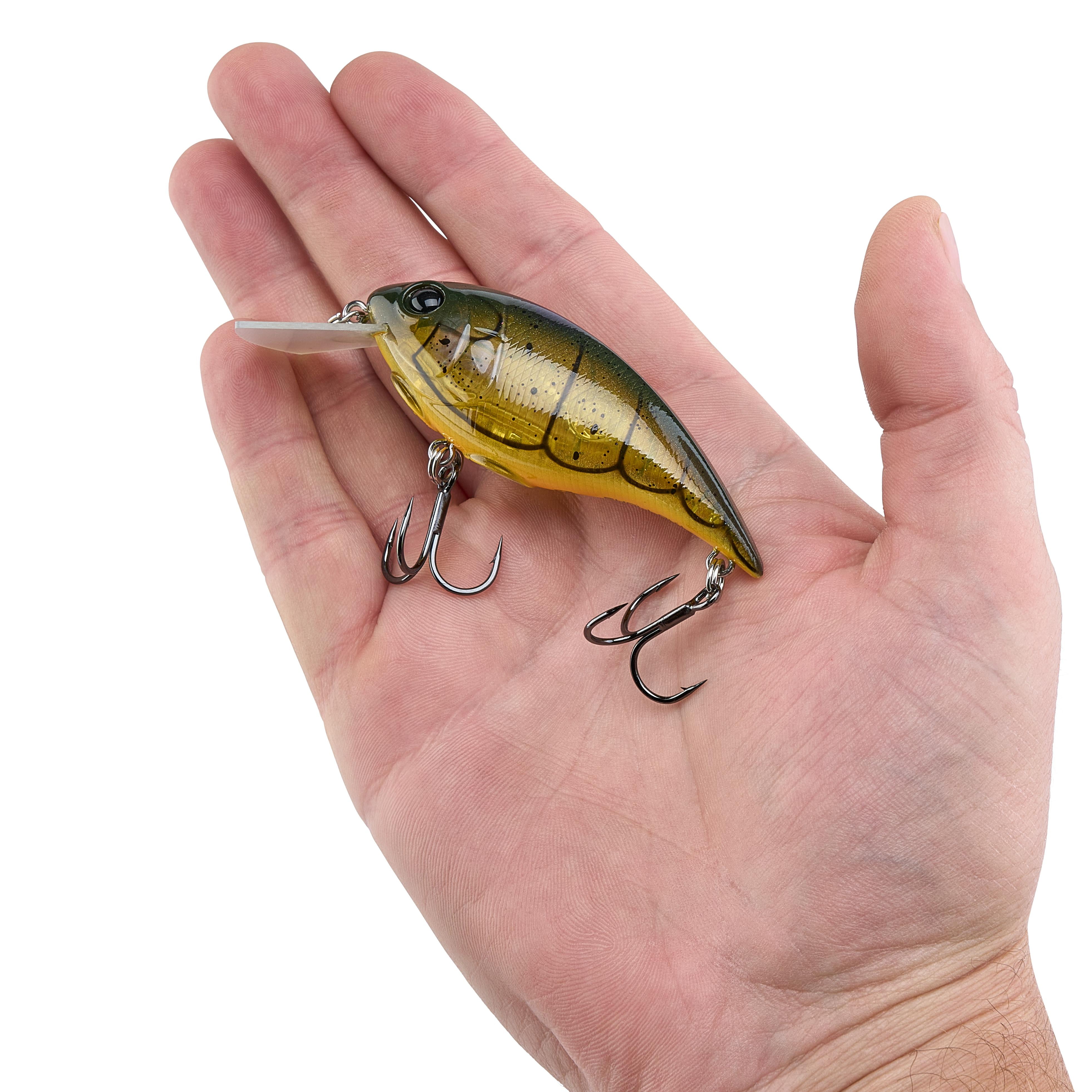 Shallow Money Badger Fishing Crankbait, 2.75 in, Phantom Craw