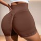 thumbnail image 3 of Pantalones cortos de entrenamiento para mujer con efecto lifting - Pantalones cortos sin costuras con entrepierna de 3,6/4,5/6 pulgadas - Ropa de gimnasio con cintura baja acanalada y transpirable, 3 of 4