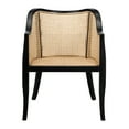 thumbnail image 3 of SAFAVIEH Maika Nautical Solid Dining Chair, Black/Natural, 3 of 7