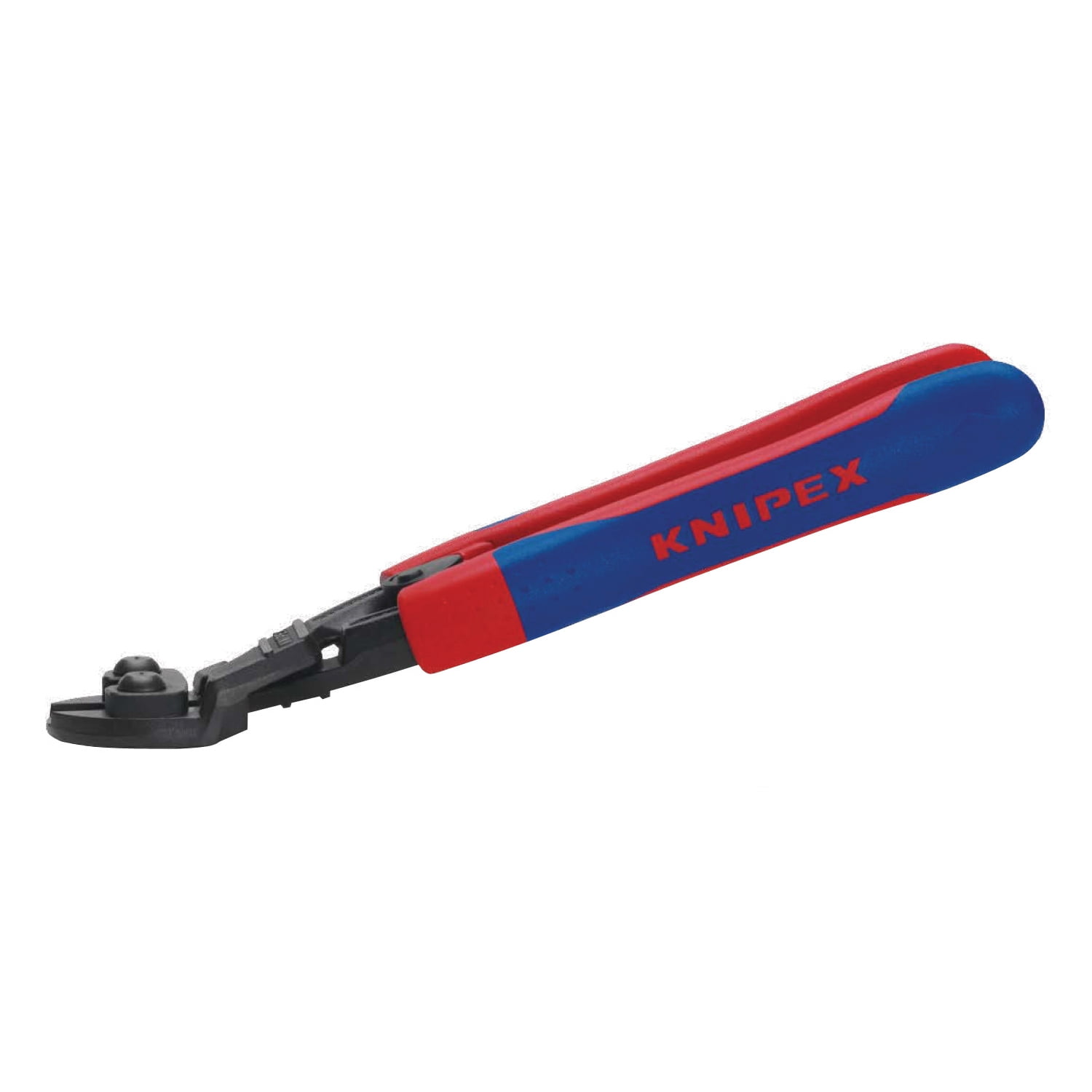 KNIPEX Tools 71 22 200 CoBolt High Leverage Angled Bevel Cut Compact Bolt Cutters with Spring, Comfort Grip