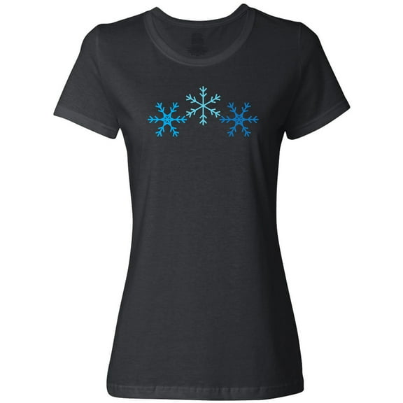 Inktastic Snowflakes Winter Christmas Women's T-Shirt