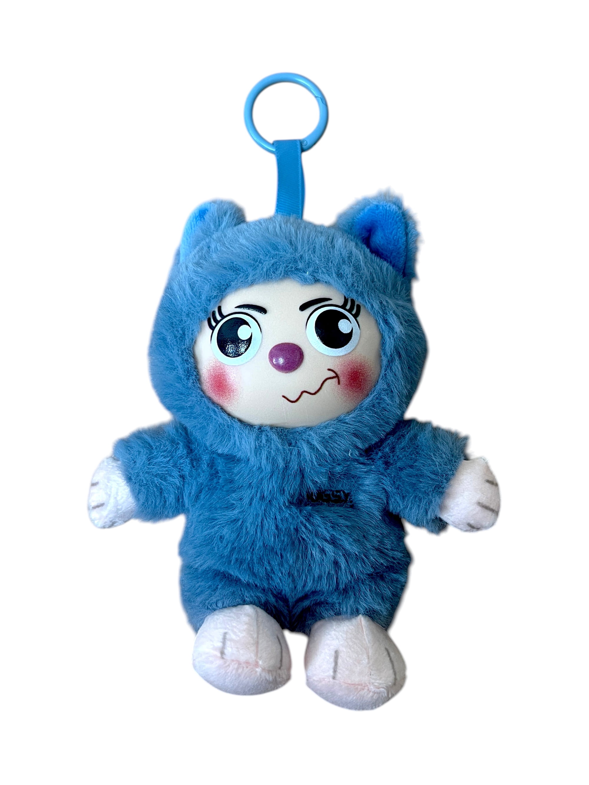 Fuzzling Kids Blind Bag Mini Figure Plush Keychain, Multi