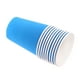 thumbnail image 2 of EeaseMX Vasos de papel desechables de colores para niños, Material de arte artesanal grueso, color azul oscuro, 100 Uds., 2 of 8