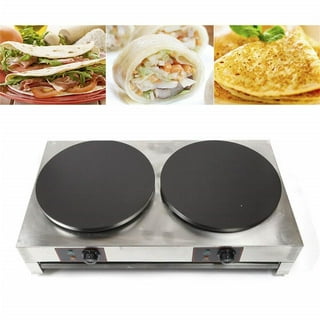 Yin 20cm Home Electric Crepes Maker Non-Stick Pancake Pan Frying Griddle  Machine
