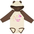 thumbnail image 3 of Inktastic I Love My Papa Girls Long Sleeve Baby Bodysuit, 3 of 5